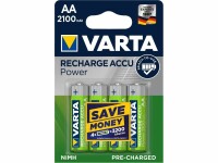 VARTA - Battery 4 x AA / HR6 - NiMH - ( rechargeable ) - 2100 mAh