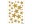 Image 0 Herma Stickers Weihnachtssticker Sterne 1 Blatt à 27 Sticker, Gold