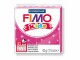 Fimo Modelliermasse Kids Glitter Pink, Packungsgrösse: 1