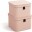 Bild 0 BIGSO BOX Aufbewahrungsbox Ludvig - 746252133 dusty pink             2er-Set