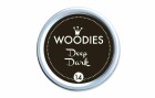 Woodies Stempelkissen Woodies Deep Dark Schwarz, Detailfarbe