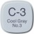 Bild 0 COPIC Marker Classic 2007513 C-3 - Cool Grey No.3