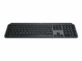 Logitech Tastatur MX Keys S Plus CH-Layout mit Handgelenkauflage