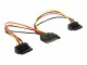 Immagine 2 DeLock Kabel Power SATA 15 Pin > 2 x