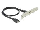 DeLock Bracket USB-C, 3.2 Gen2, 10Gbps intern