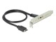 Image 0 DeLock Bracket USB-C, 3.2 Gen2, 10Gbps