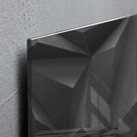 SIGEL     SIGEL Glas-Magnetboard GL261 Black-Diamond 910x460x15mm