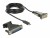 Bild 2 DeLock Adapterkabel USB Type-C ? RS-232 DB9 ;DB25 1.8