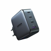 UGREEN USB Wallcharger Nexode 100W 40747 4-Port,PD,GaN,Grey, Kein