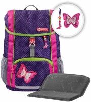 STEP BY STEP KID Rucksack-Set Butterfly 183699 pink/lila 3-teilig