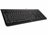 Cherry Tastatur KC 1000 Schwarz, Tastatur Typ: Standard