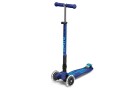 Micro Mobility Maxi Micro Deluxe Navy LED Foldable