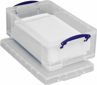 USEFULBOX Box plastica 12lt 68502900 trasparente, Sensa diritto