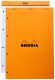 RHODIA Notizblock orange