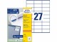 Avery Zweckform Universal-Etiketten 3479 70 x 32 mm, 100 Blatt