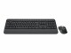 Logitech MK650 FOR BUSINESS GRAPHITE - DEU - CENTRAL NMS GR WRLS