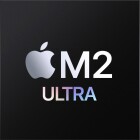 Apple Option: M2 Ultra mit 24-Core CPU, 76-Core GPU und 32-Core Neural Engine anstelle von M2 Ultra mit 24-Core CPU, 60-Core GPU und 32-Core Neural Engine (MQH63)