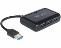 DeLock USB-Hub 62440 USB 3.0 - 3x Typ-A