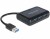 Image 0 DeLock - USB 3.0 Hub 3 Port + 1 Port Gigabit LAN 10/100/1000 Mb/s