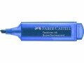Faber-Castell Textmarker 1546 superfluorescent Blau, Set: Nein
