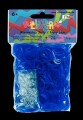Rainbow Loom® Gummibänder marineblau jelly
