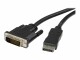 STARTECH .com 3m DisplayPort auf DVI Adapter Konverter Kabel