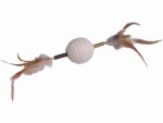Nobby Katzen-Spielstab Matatabi Stick mit Rasselball, 28 cm
