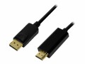 LogiLink - Adapterkabel - DisplayPort männlich zu HDMI
