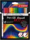 STABILO   Fasermaler Pen 68 Brush Arty - 568/18-21 ass.                  18 Stück