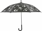 Esschert Design Schirm Reflektor Sterne Schwarz/Weiss, Schirmtyp