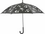 Esschert Design Schirm Reflektor Sterne Schwarz/Weiss, Schirmtyp