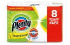 Plenty Haushaltspapier Short & Smart 8 Rollen à 74