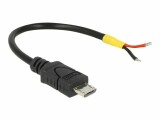 DeLock USB-Stromkabel Mini-USB B - Offen 0.1 m, Kabeltyp