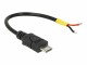 Bild 2 DeLock USB-Stromkabel Mini-USB B - Offen 0.1 m, Kabeltyp