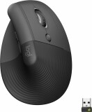 Logitech Ergonomische Maus Lift for Business Graphite, Maus-Typ