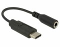DeLock USB-Typ C Audio Adapter, 3.5mm Klinke