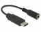Bild 1 DeLock USB 3.1 Adapter Audio USB-C Stecker - 3.5