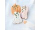 Cut my Cookies Ausstecher Serie Kürbise, Detailfarbe: Rosa, Material