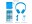 Image 2 BuddyPhones Kinderkopfhörer Play+ Bluetooth Blau, Sprache