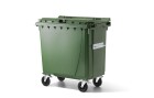 Verwo Kunststoffcontainer mit Deckel 770 l, Grün, Anzahl