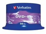 Verbatim - 50 x DVD+R - 4.7 GB 16x - argento opaco - campana