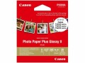 Canon Fotopapier PP-201 Glossy II 8,9x8,9 cm 20 Stück