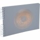 EXACOMPTA Spiralalbum Ellipse    32x22cm - 16168E    grau                 50 Seiten