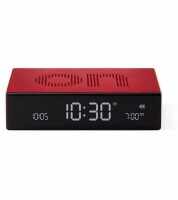 Lexon Digitalwecker Flip Premium Rot, Funktionen: Alarm