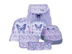 Funki Schulthek-Set Flexy-Bag Butterfly 5-teilig