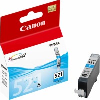 Canon Tintenpatrone cyan CLI-521C PIXMA MP 980 9ml, Kein