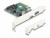 Image 5 DeLock PCI-Express-Karte 90107 2x USB, Datenanschluss Seite B