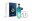 Bild 1 Isle of Wight Distillery Mermaid Gin, Geschenk mit 2 Gläsern 0.7 l