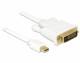 DeLock Mini-DisplayPort - DVI-D Kabel, 2m