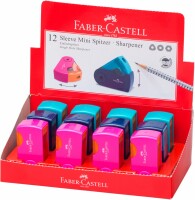 FABER-CASTELL Spitzer Sleeve Mini 182714 div. Farben ass. 1